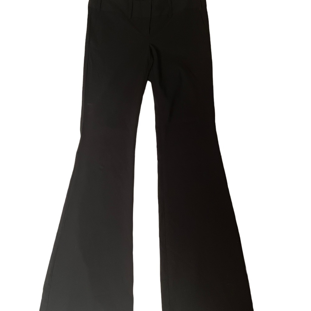 The Limited long flare black tuxedo pant. Early 2000s